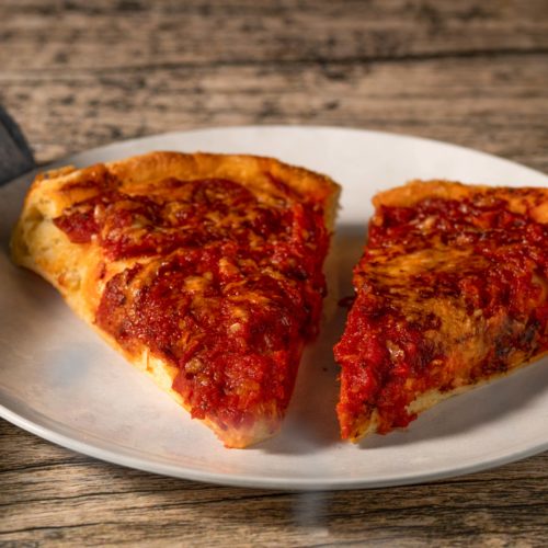 Chicago Style Deep Dish Pizza in a Wood-Fired Oven – Welcome to Austin Eats