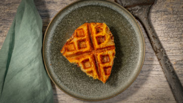 Waffle Maker Grilled Cheese