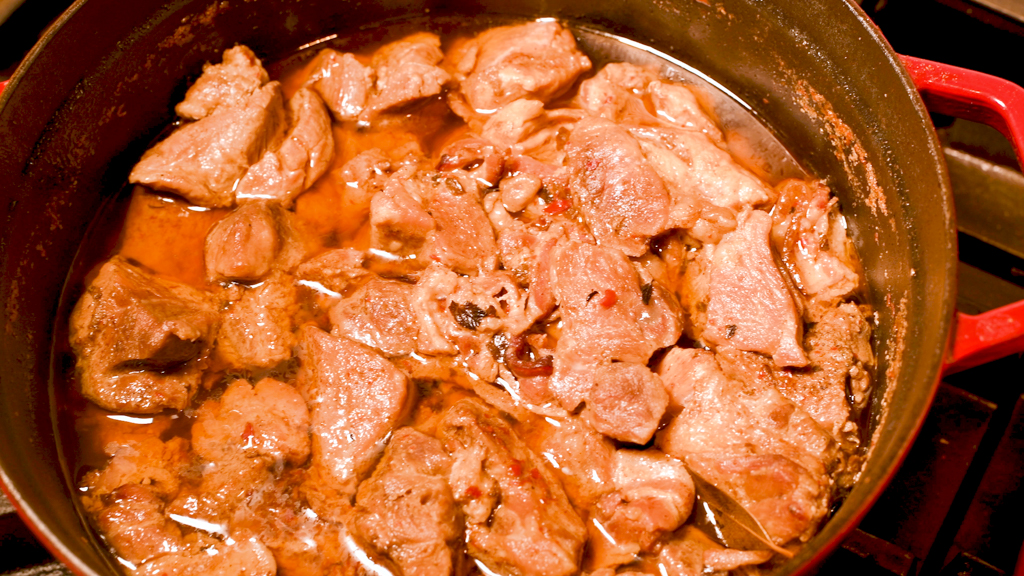Carnitas After Braising in the Oven