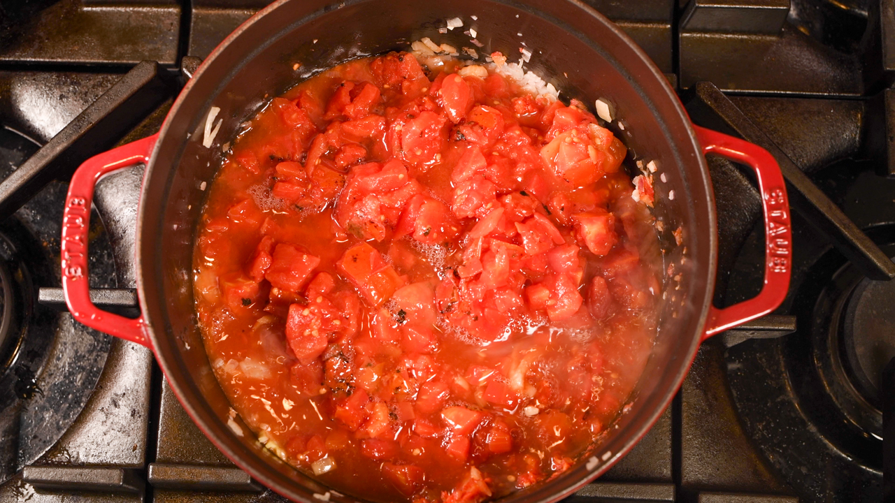 Add the Tomatoes