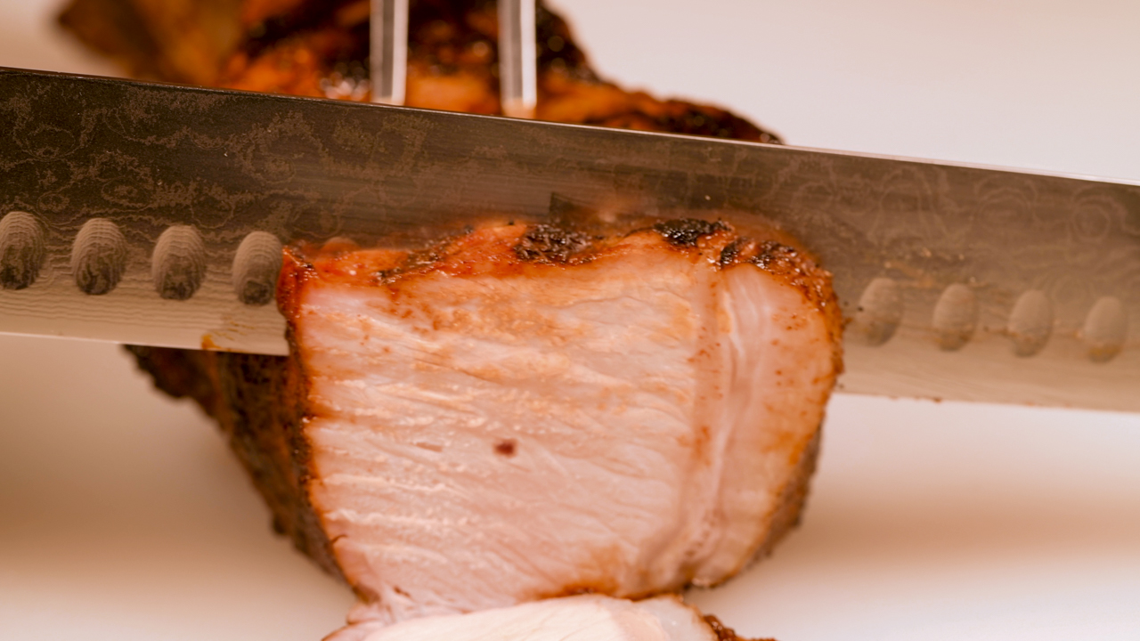 Cutting the Pork Chop