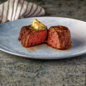 Filet Mignon With Bone Marrow Butter