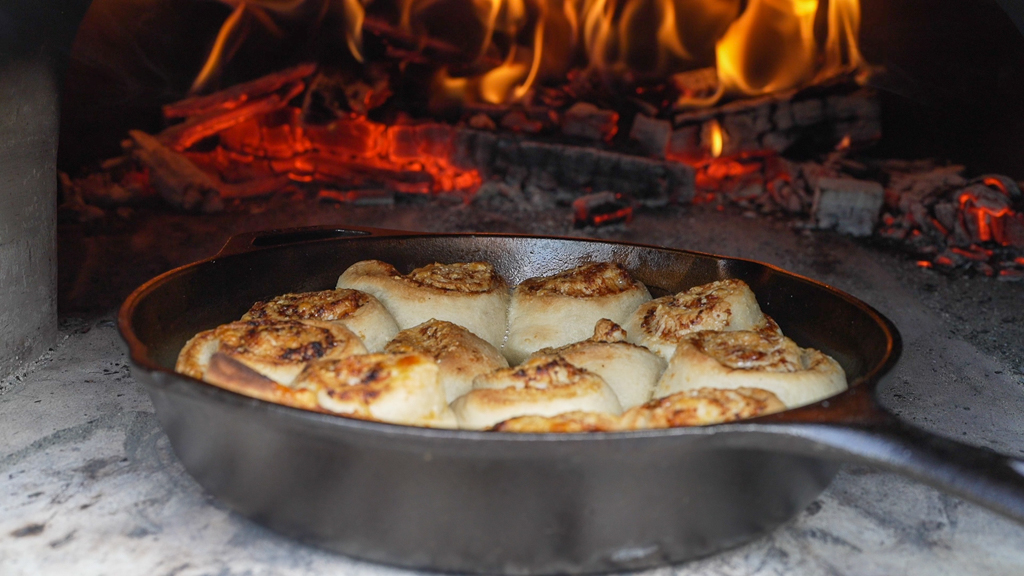 Garlic Rolls Almost Done