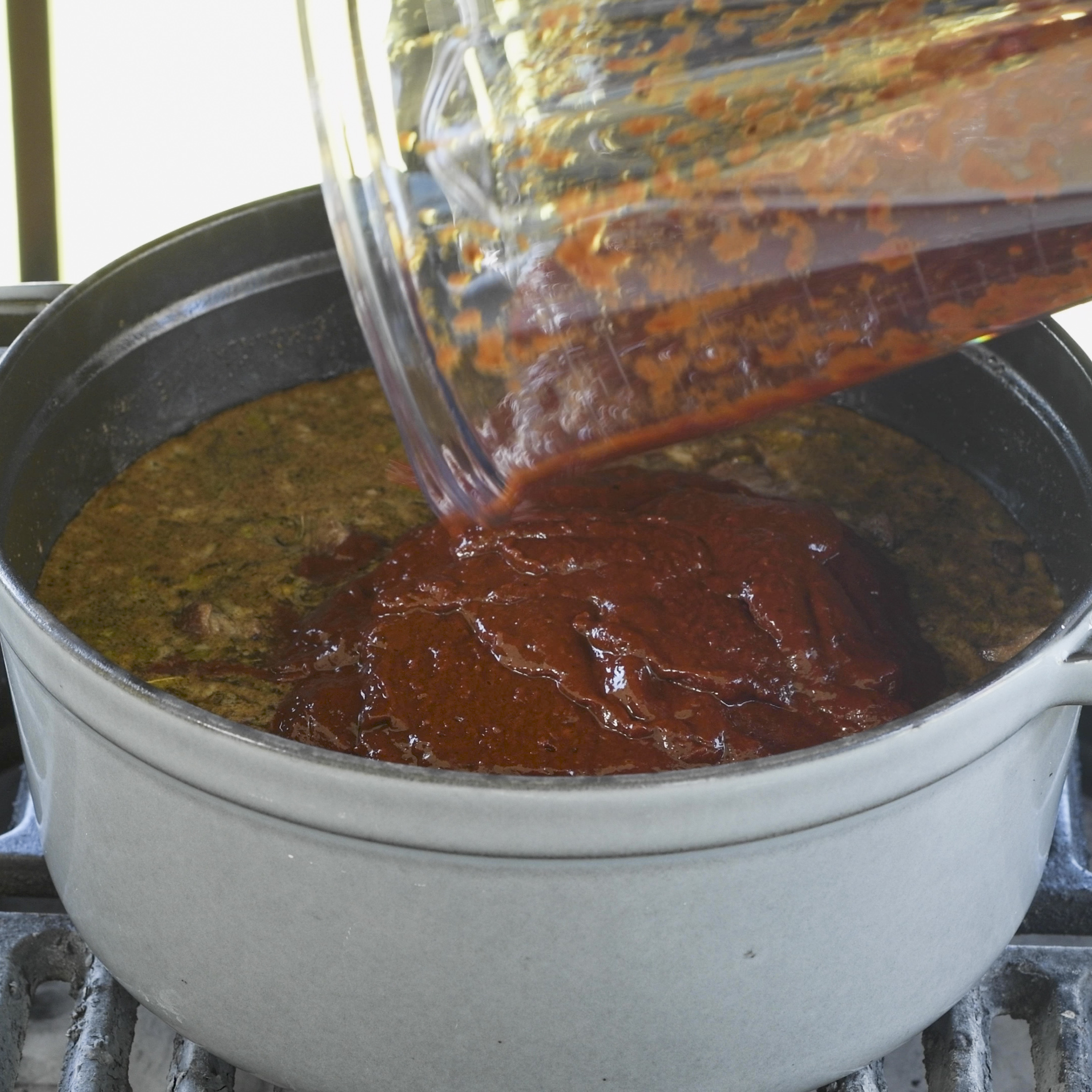 Stir in the chili mixture.