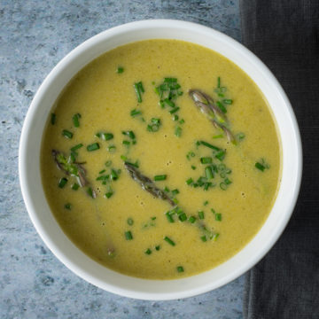 Asparagus soup