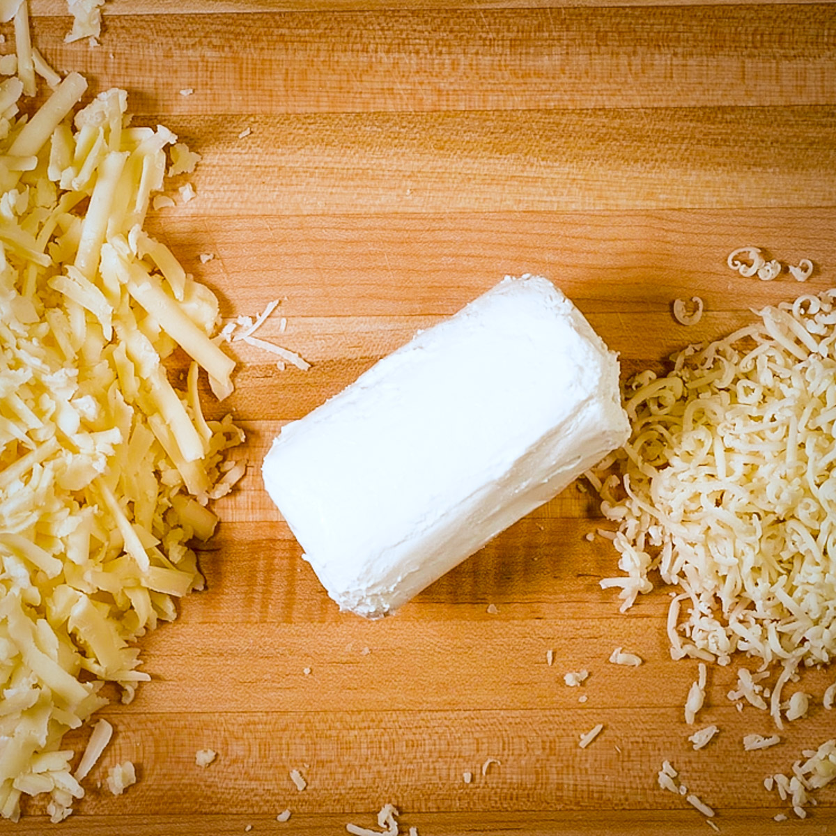 Prepare the cheese.