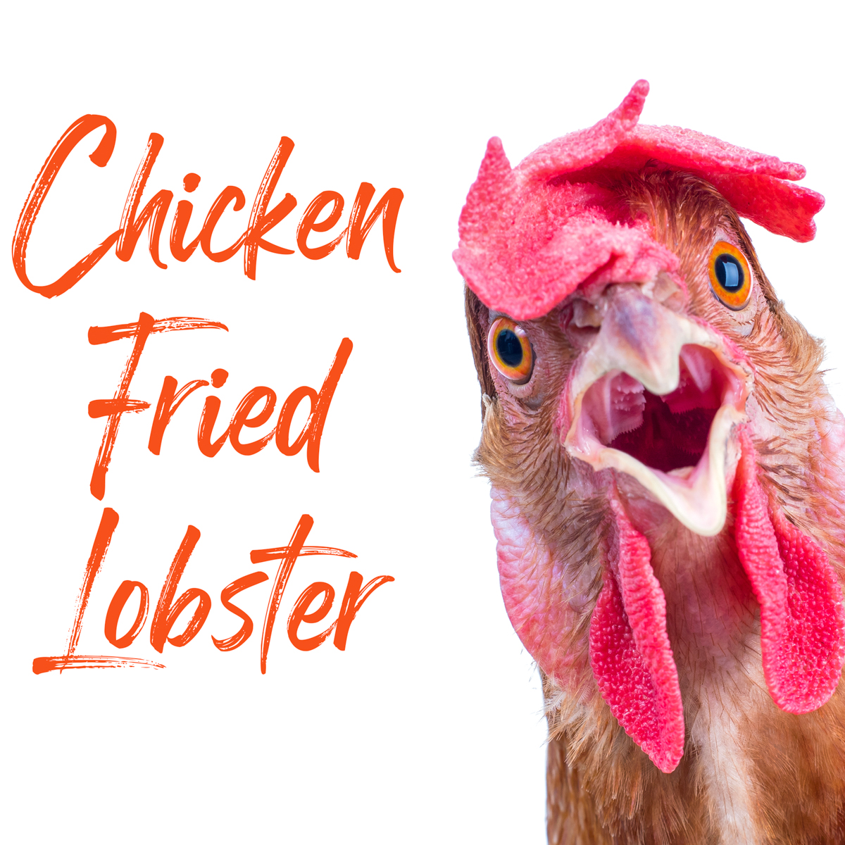 Chicken fried lobster banner.