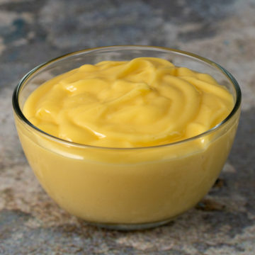 Homemade mayonnaise