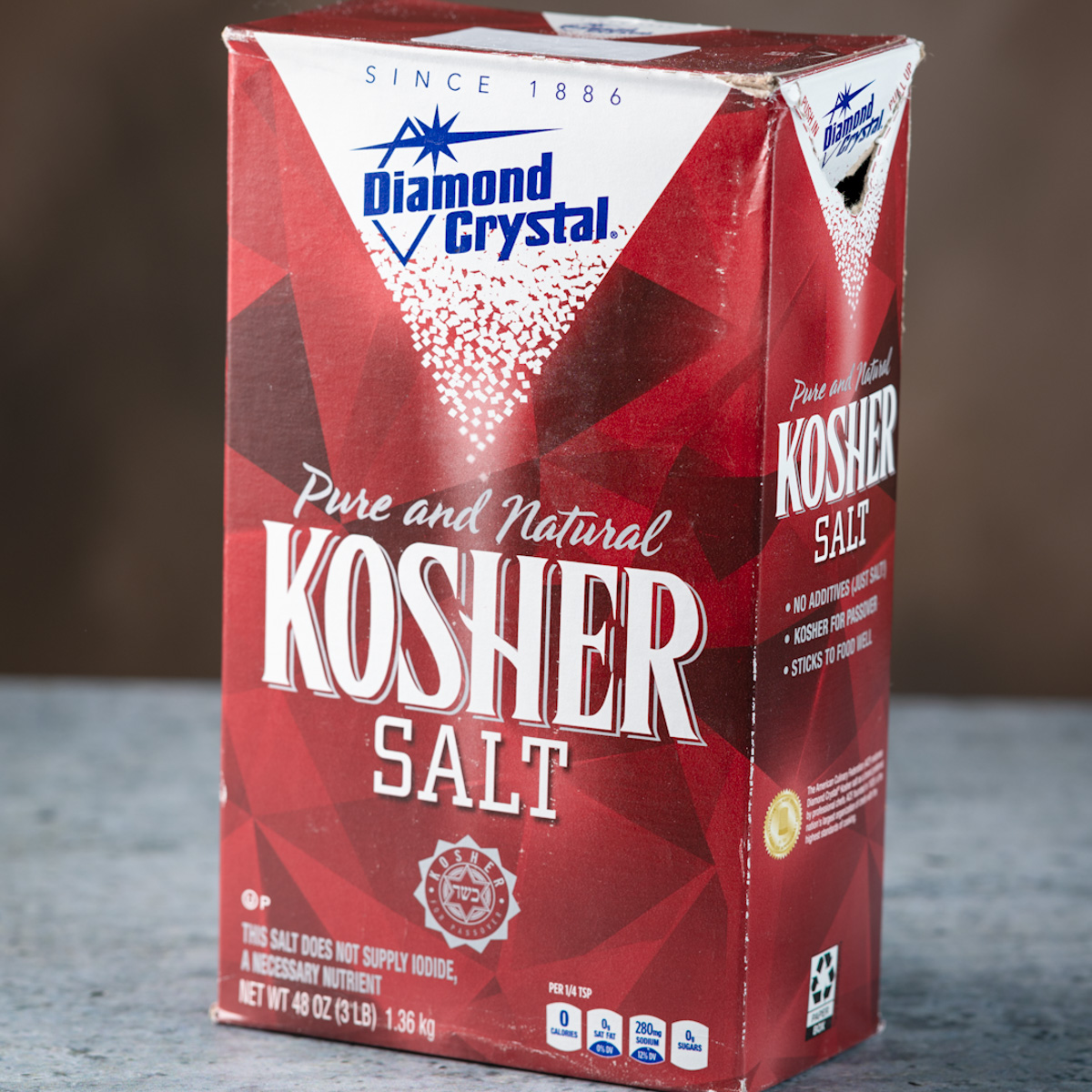 Kosher salt.