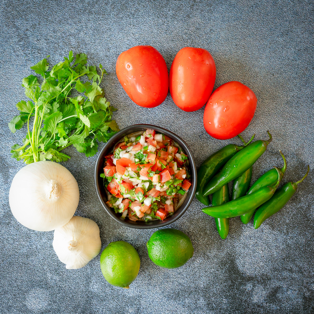 Pico de gallo.