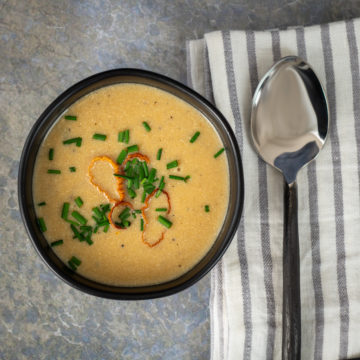 Potato leek soup.