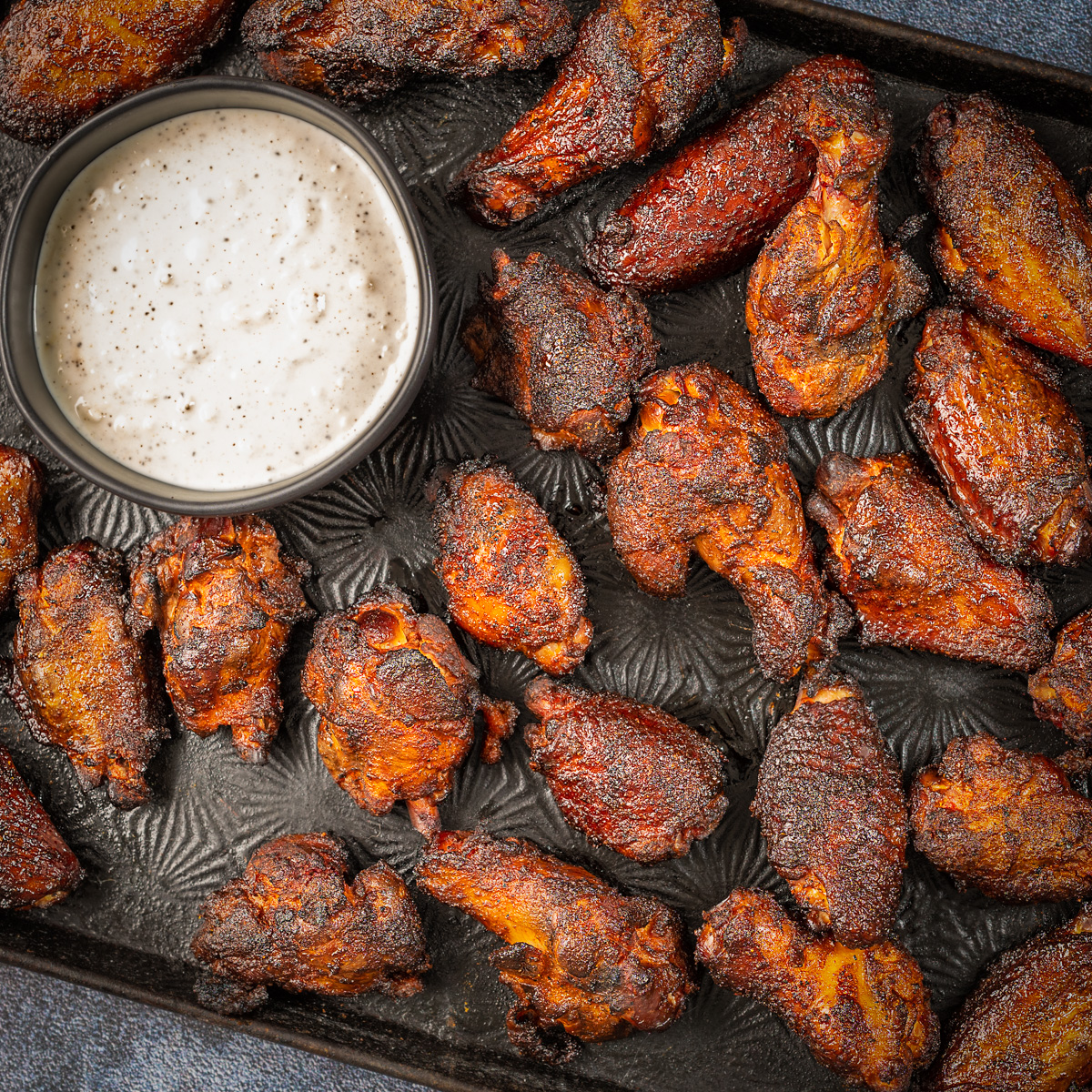 Wing Dust Smoked Chicken Wings - You Need a BBQ