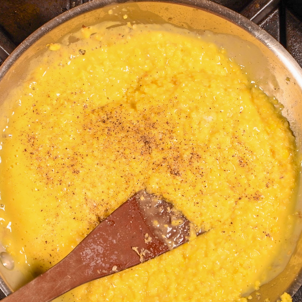 Stir corn mixture to combine.