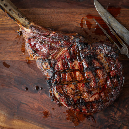 Seared Tomahawk Steak Recipe